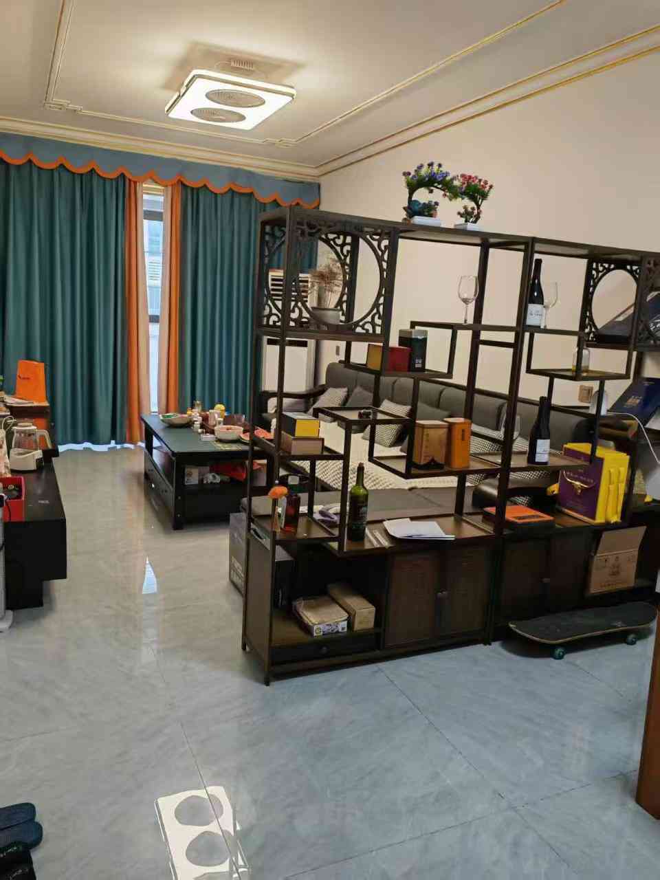 客都小学旁边小区 曦盛豪庭 电梯中间楼 二房二厅一卫二阳台 南向 望花园 全屋家私家电齐全 租金1600元/月（包物业费和电信宽带） 密码锁 看房 