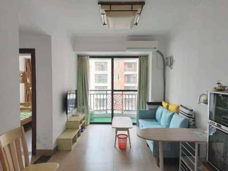 出租 江南帝景湾 电梯中间楼层 2房2厅1卫 家私家电齐全 现租2000元/月 近鸿都小学 培英中学 元城小学 涂